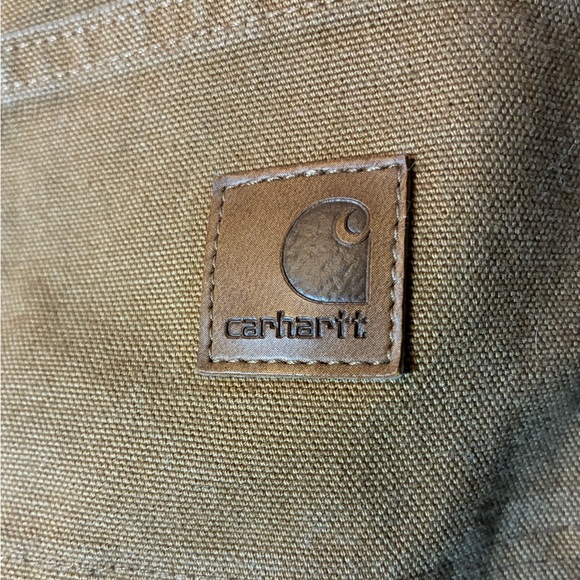 Carhartt Pants Original Loose Straight Dungaree Fit 32x30 Brown - Picture 6 of 9